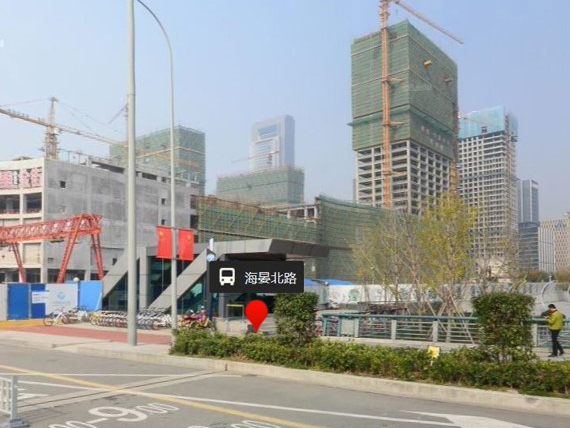 宁波地铁海晏北路站变... 